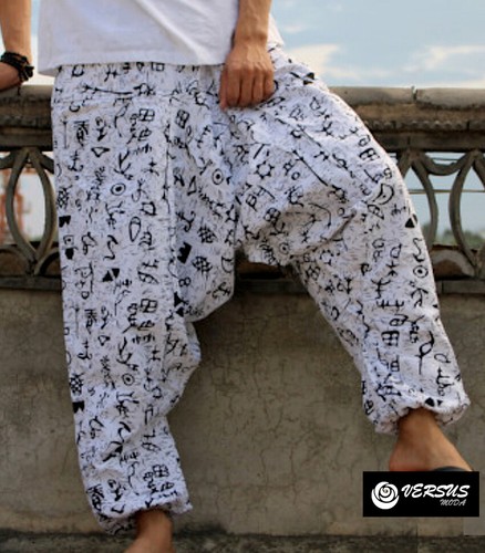 Pantaloni uomo harem - harem, alla