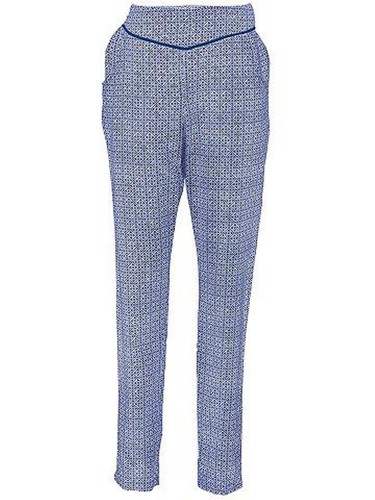 Donna pantaloni con - .,