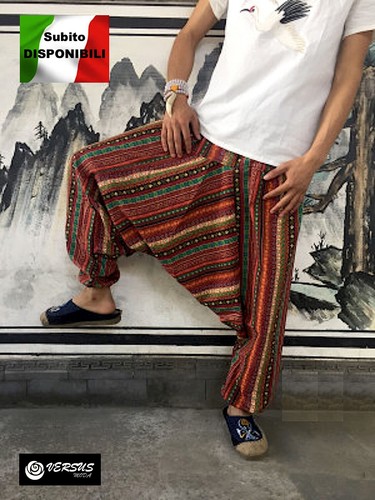 Pantaloni uomo harem - pantaloni,