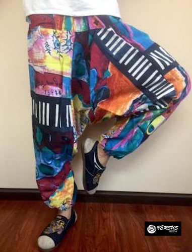 Pantaloni uomo harem alla - pantaloni,