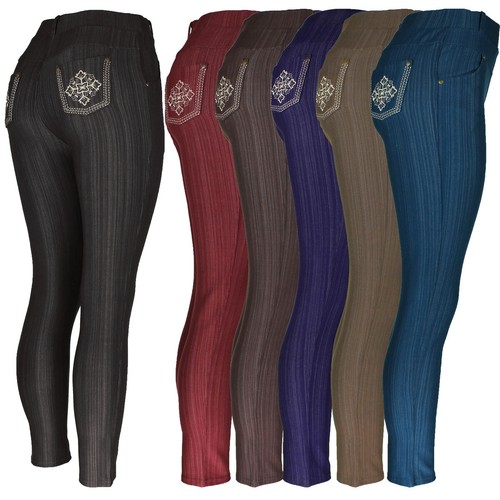 Jeggings donna elasticizzati