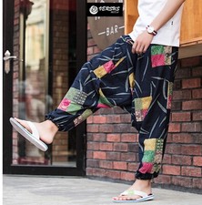 Pantaloni Uomo Harem Alla