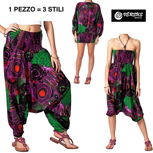 Pantaloni blusa caftano tuta - blusa,